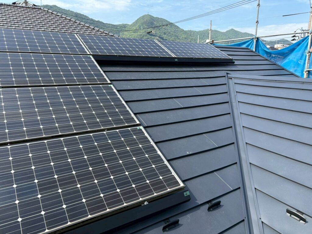 太陽光パネルを設置