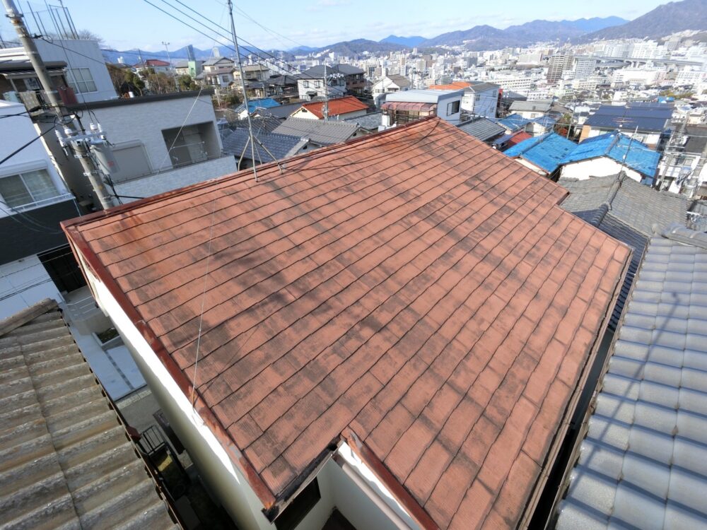 屋根改修前