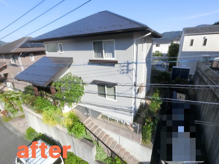 【広島市安芸区】外壁屋根塗装工事 K様邸