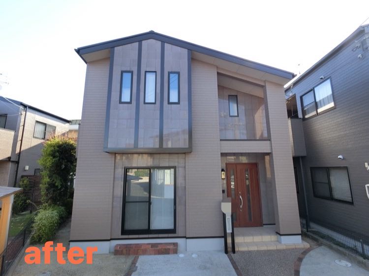 【広島市西区】外壁屋根塗装工事 FRP防水工事 M様邸