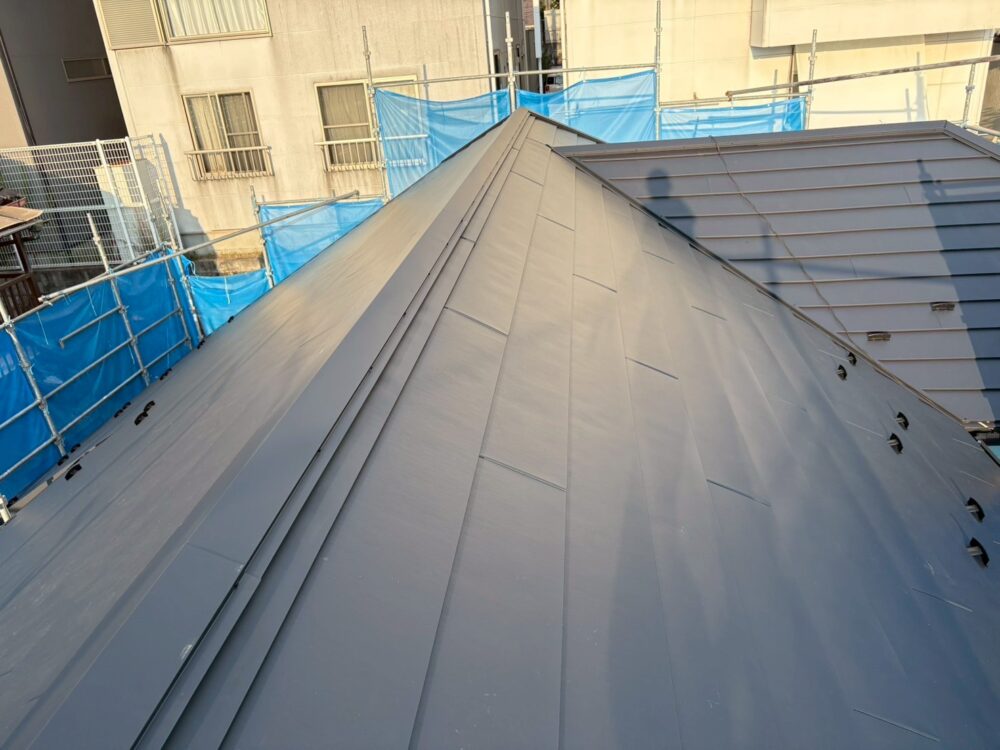 【屋根カバー工法】完成