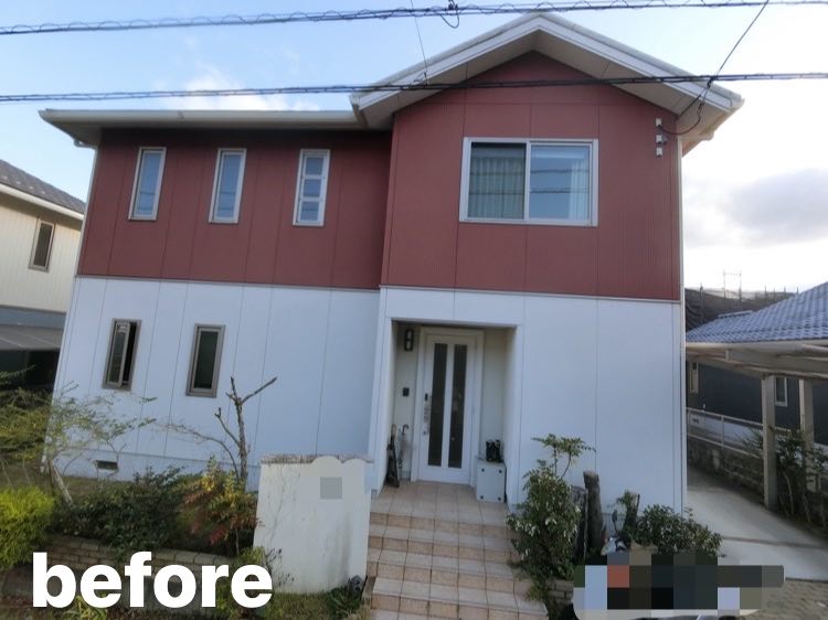 【広島市安芸区】外壁塗装工事 T様邸