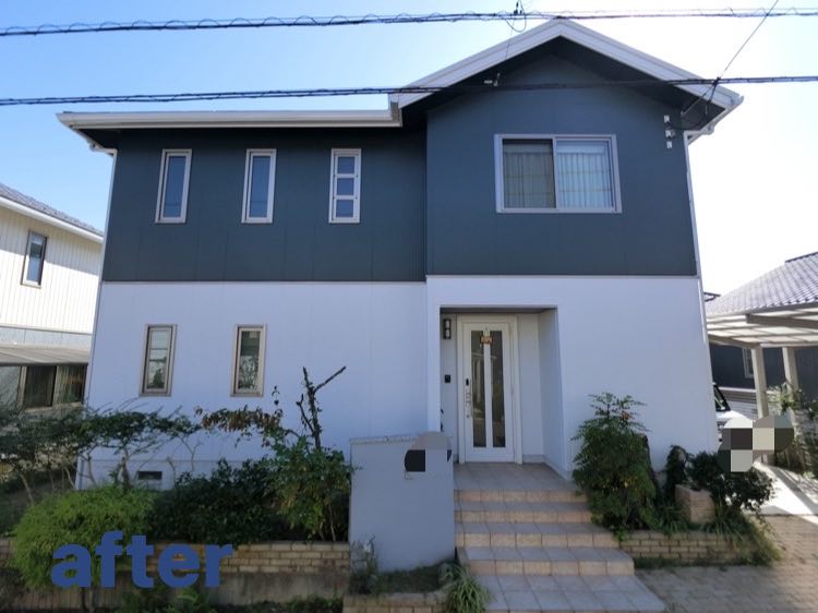 【広島市安芸区】外壁塗装工事 T様邸