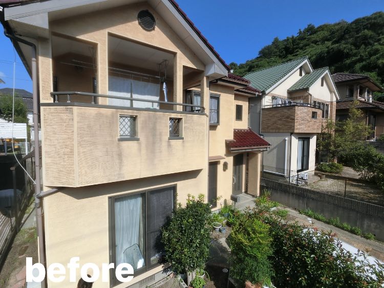 【広島市佐伯区】外壁塗装工事 トイ掛け替え工事S様邸