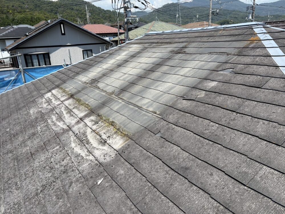 【屋根カバー工法】温水器取り外し後