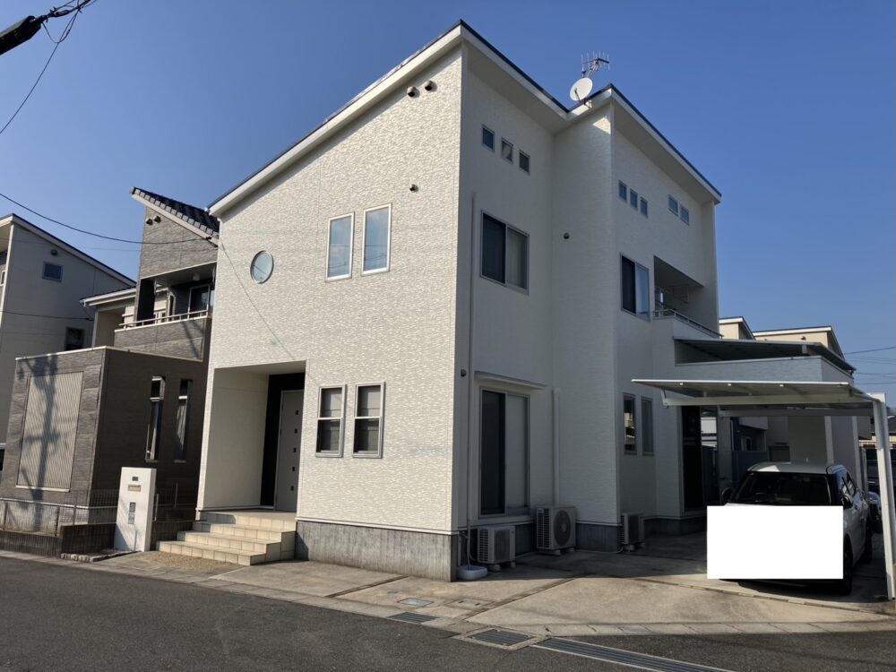 【大竹市】外壁屋根塗装工事 ベランダトップ塗装 K様邸