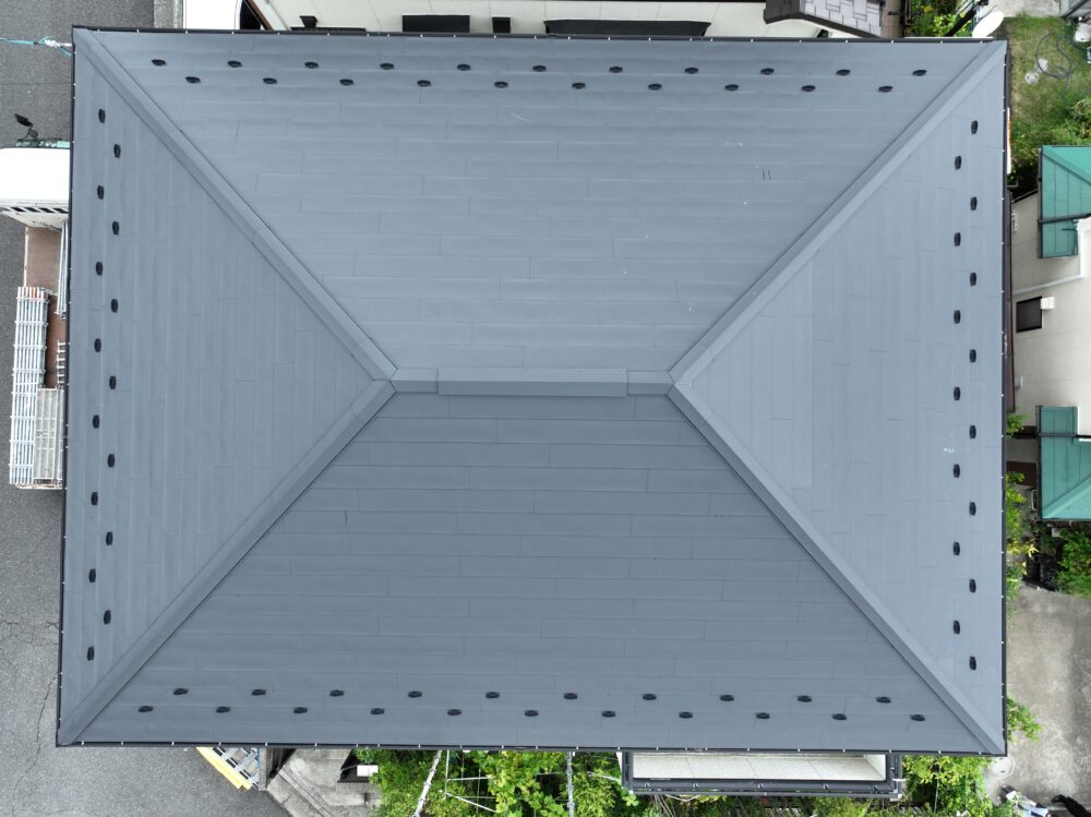 【広島市佐伯区】屋根カバー工法 H様邸