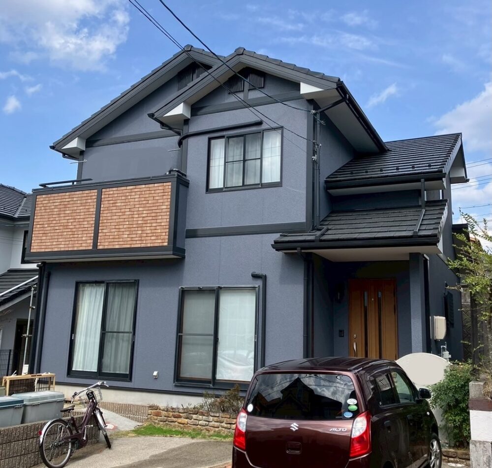 【広島市佐伯区】外壁屋根塗装工事 H様邸