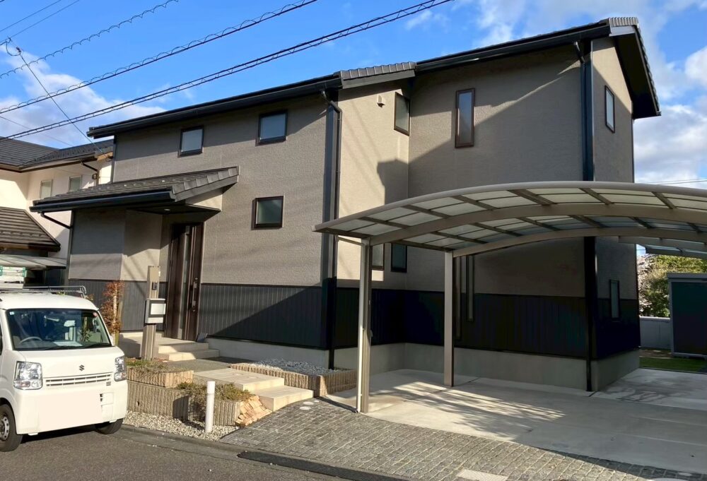 【広島市安芸区】外壁塗装工事 H様邸