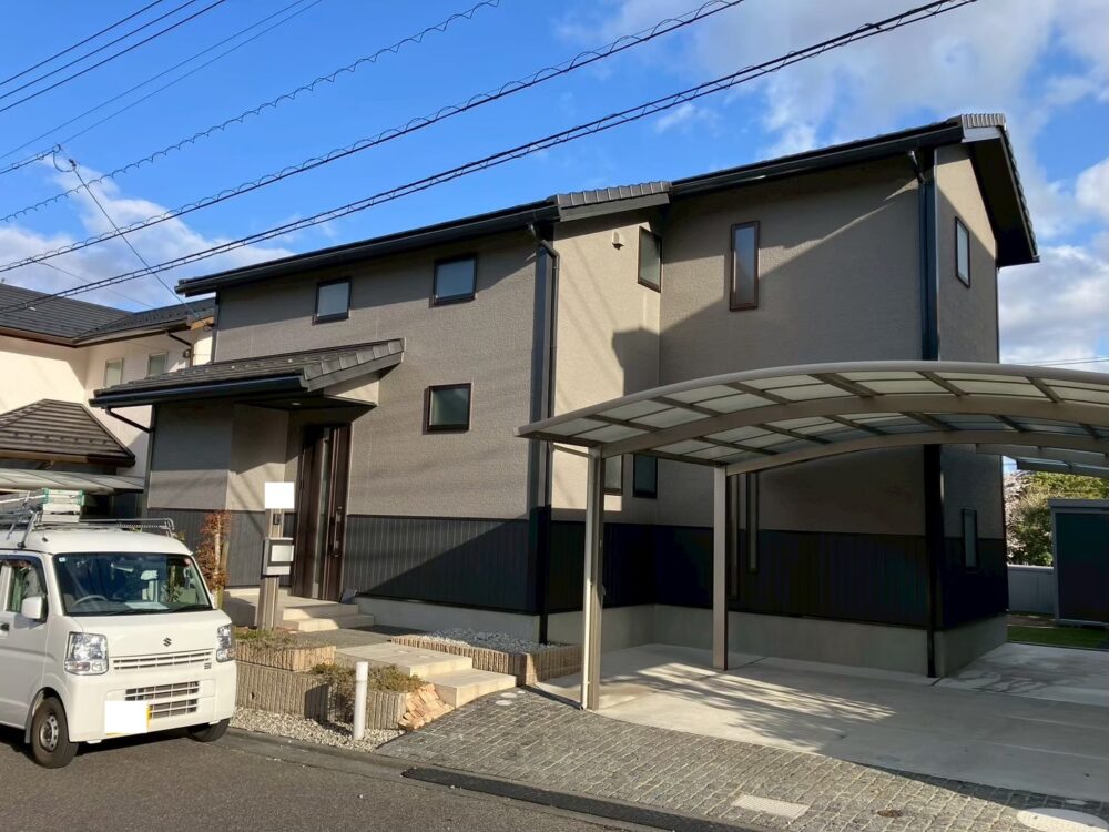 【広島市安芸区】外壁塗装工事 H様邸