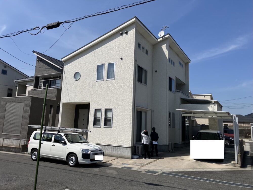 【大竹市】外壁屋根塗装工事 ベランダトップ塗装 K様邸