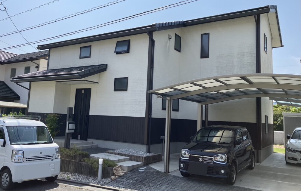 【広島市安芸区】外壁塗装工事 H様邸