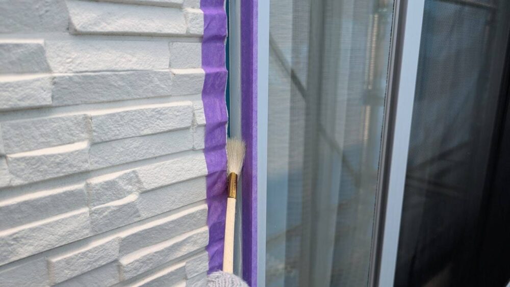 【シーリング】プライマー塗布