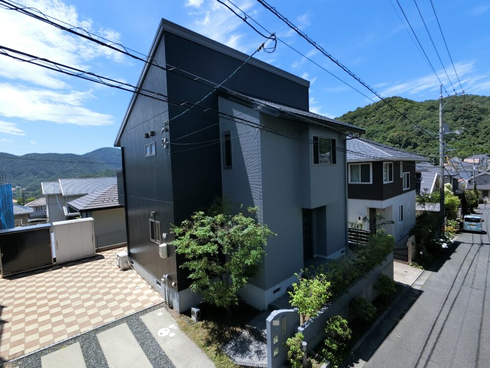 【広島市安芸区】外壁塗装工事 塩ビシート防水工事 U様邸