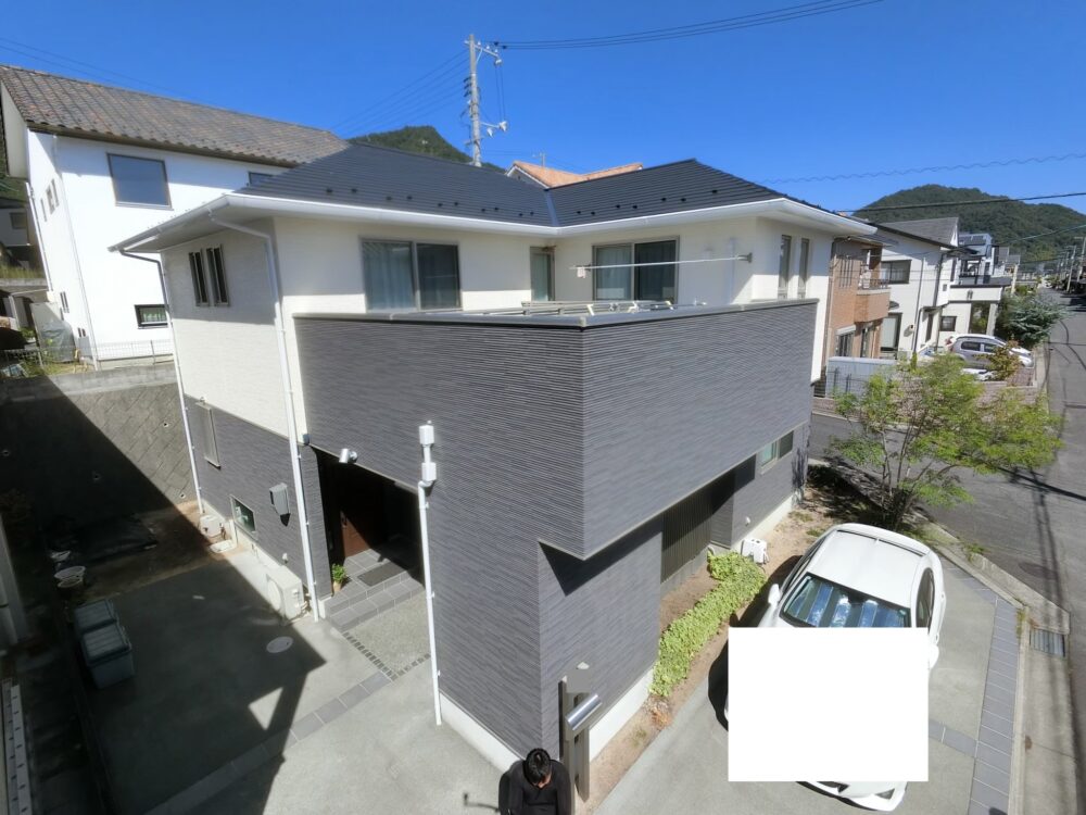 【広島市安佐南区】外壁屋根塗装工事・FRP防水工事 K様邸