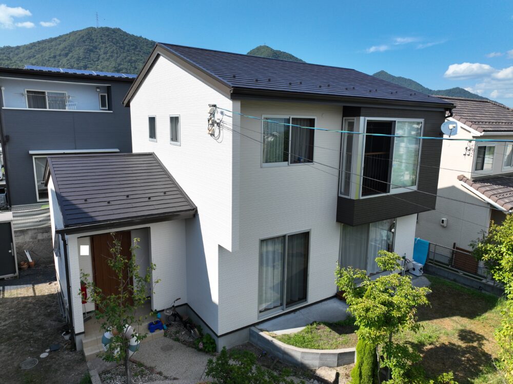 【広島市安芸区】外壁屋根塗装工事 T様邸