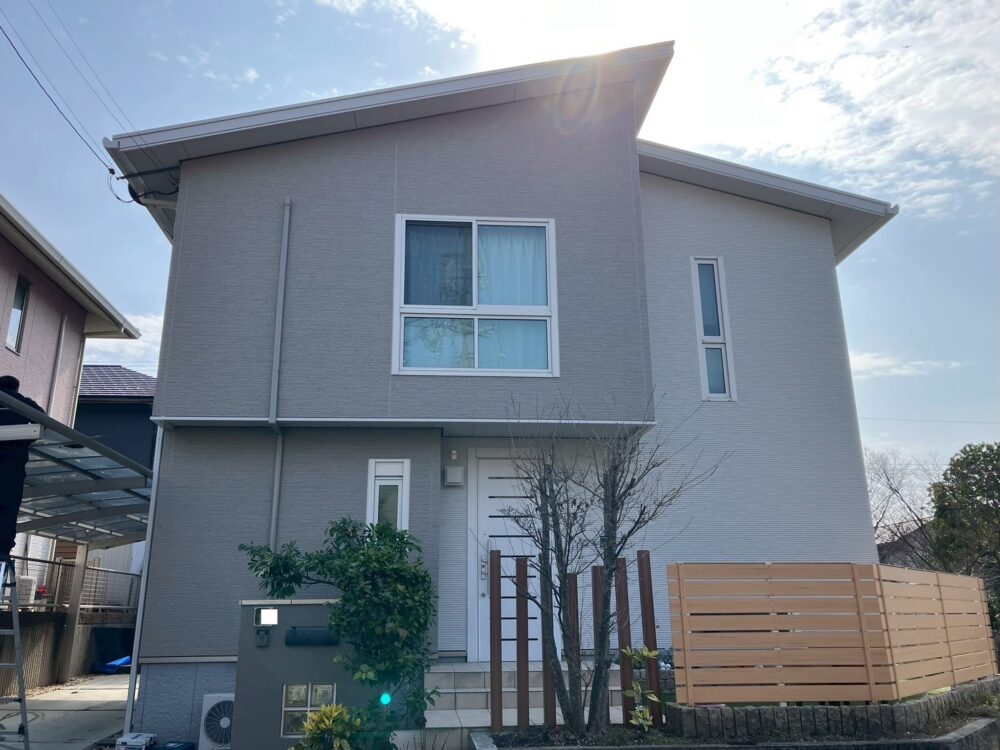 【広島市安芸区】外壁屋根塗装工事 塩ビシート改修工事 N様邸