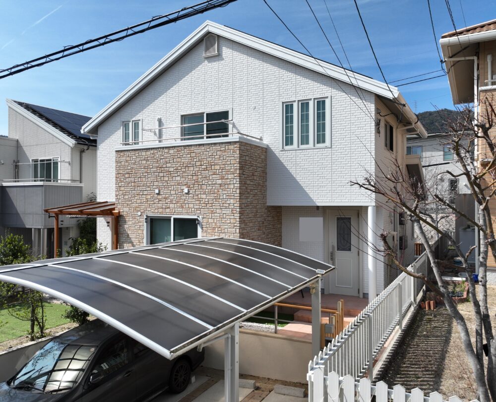【広島市安芸区】外壁塗装工事 S様邸