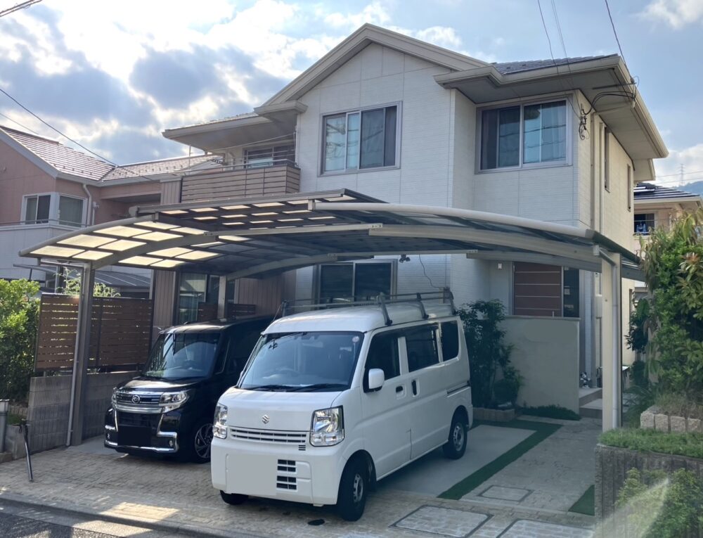 【広島市安芸区】外壁塗装工事 S様邸