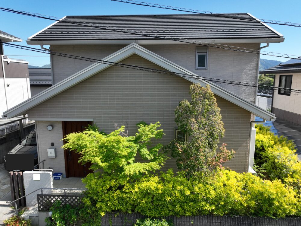 【広島市安芸区】外壁塗装工事 塩ビシート防水工事 T様邸