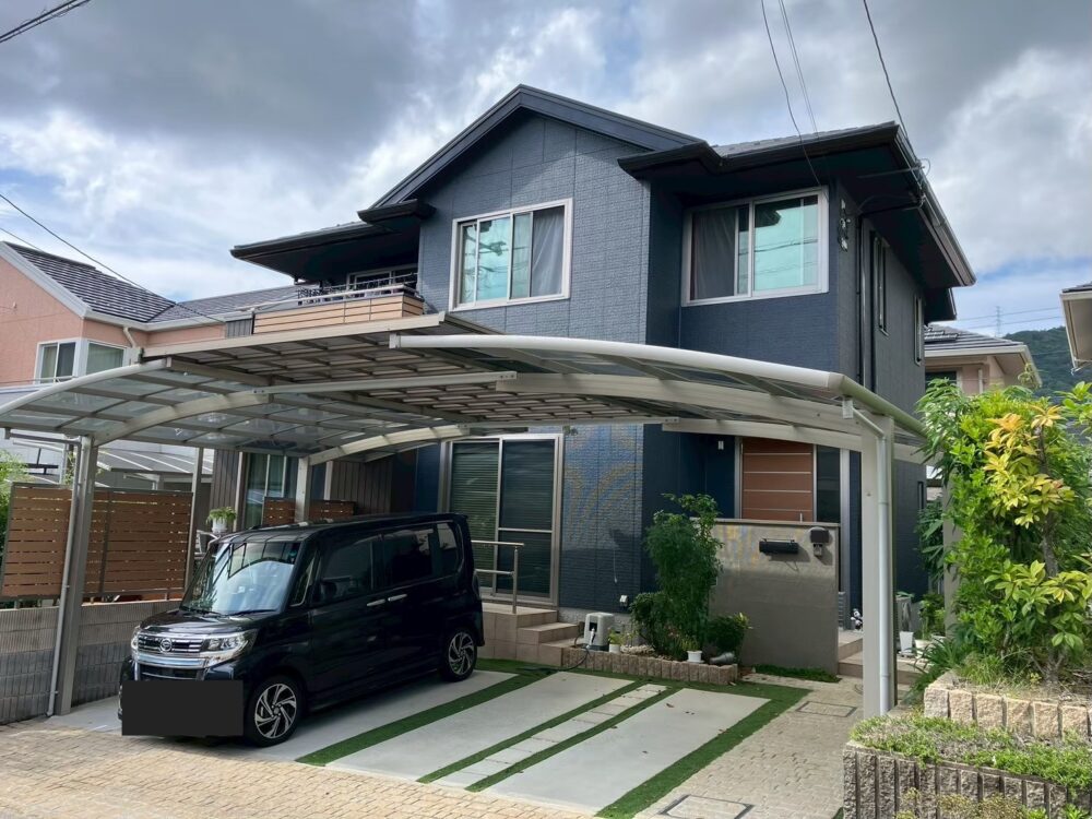 【広島市安芸区】外壁塗装工事 S様邸