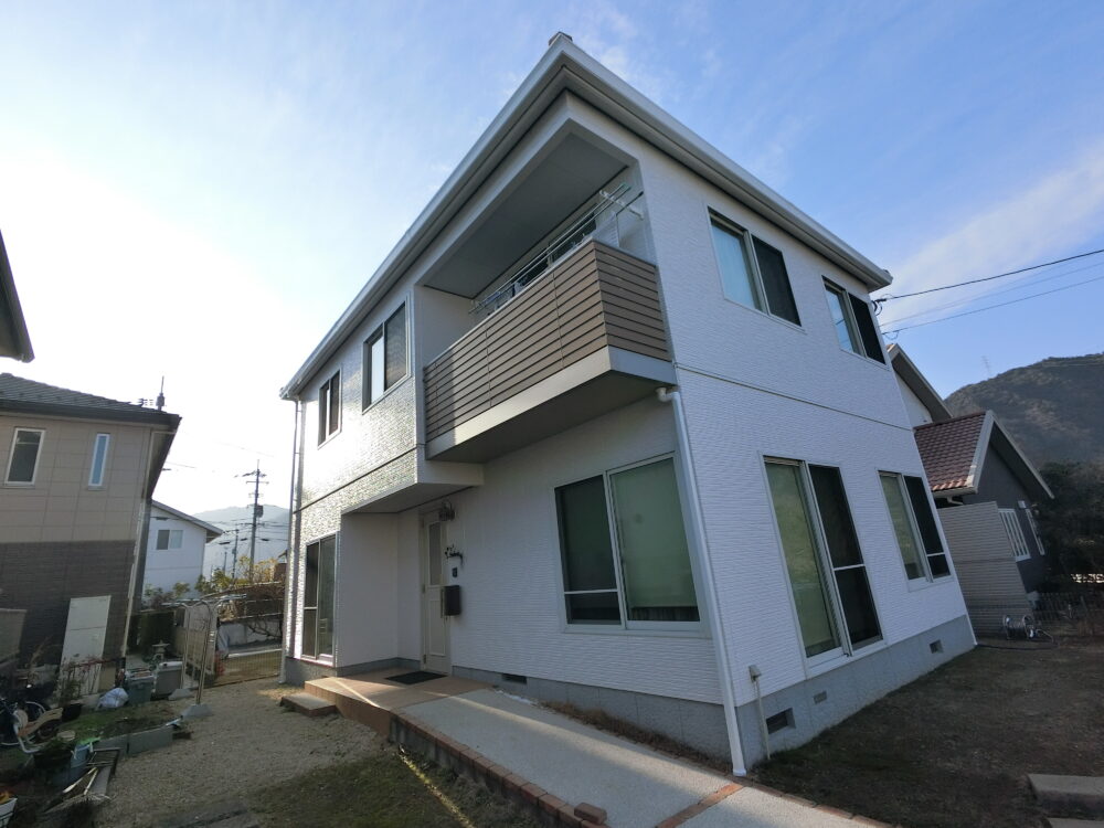 【広島市安芸区】外壁塗装工事 F様邸