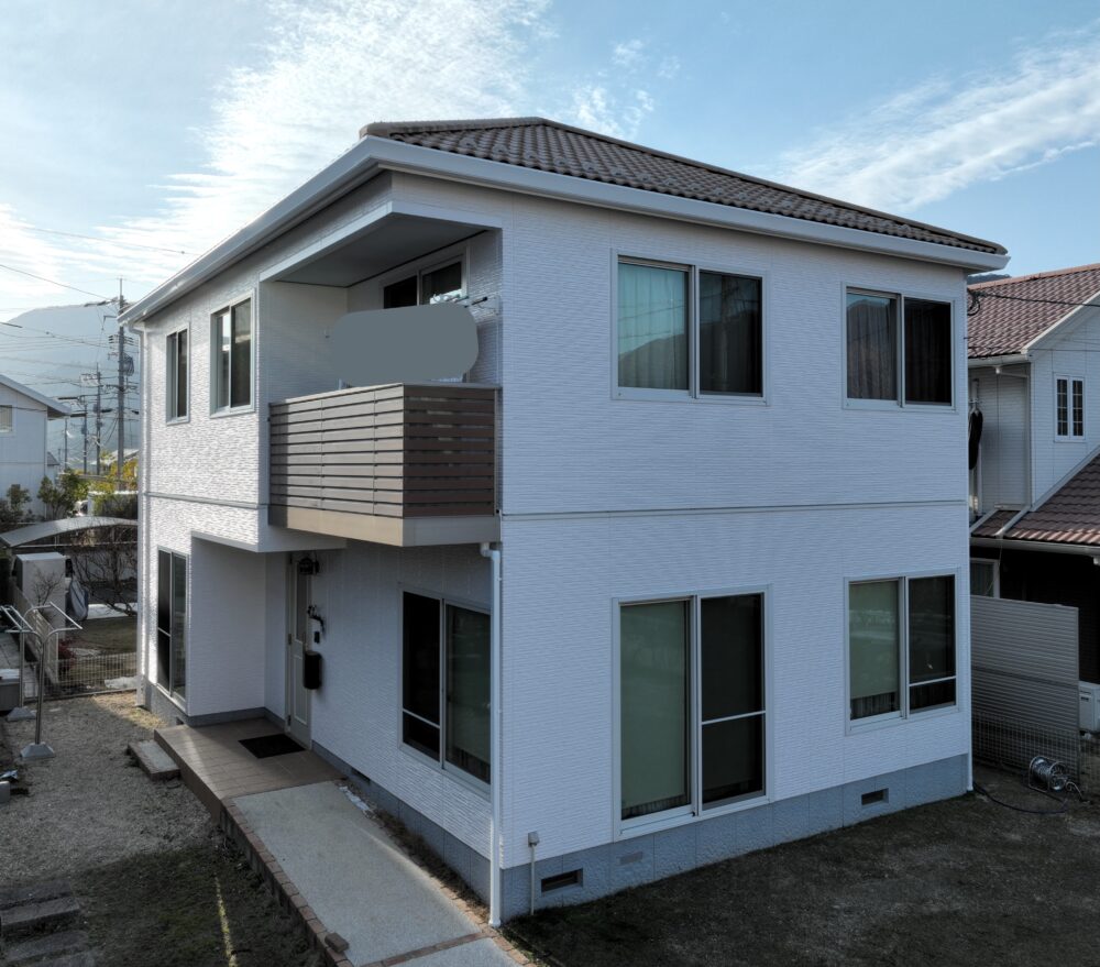【広島市安芸区】外壁塗装工事 F様邸