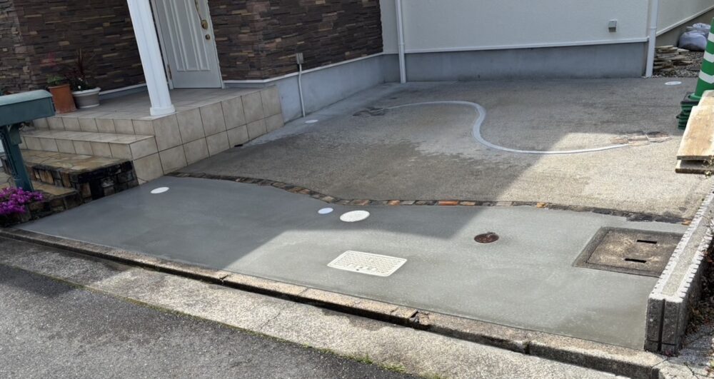 【追加工事】エントランス・土間工事