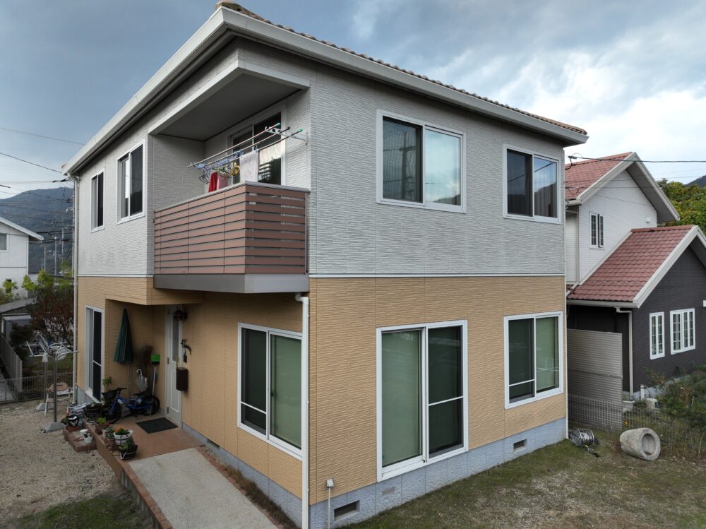 【広島市安芸区】外壁塗装工事 F様邸