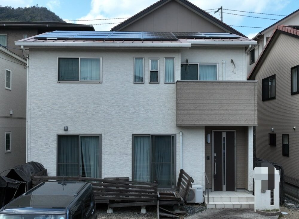 【広島市安佐南区】外壁塗装工事 K様邸