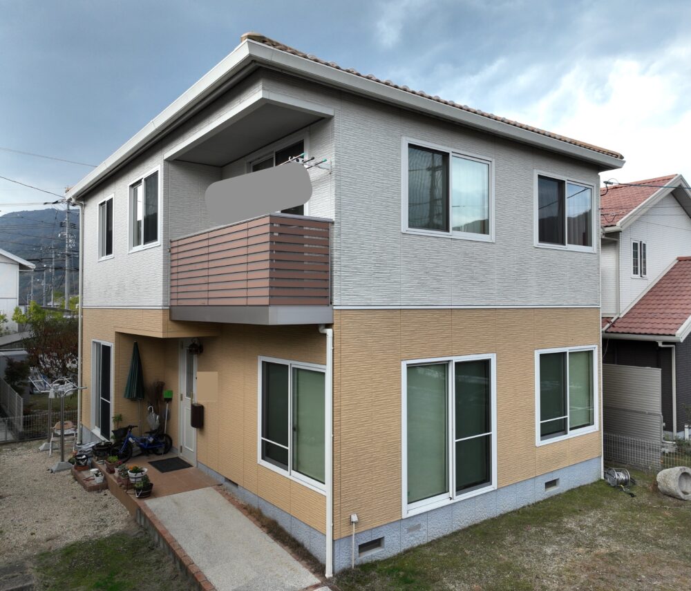 【広島市安芸区】外壁塗装工事 F様邸