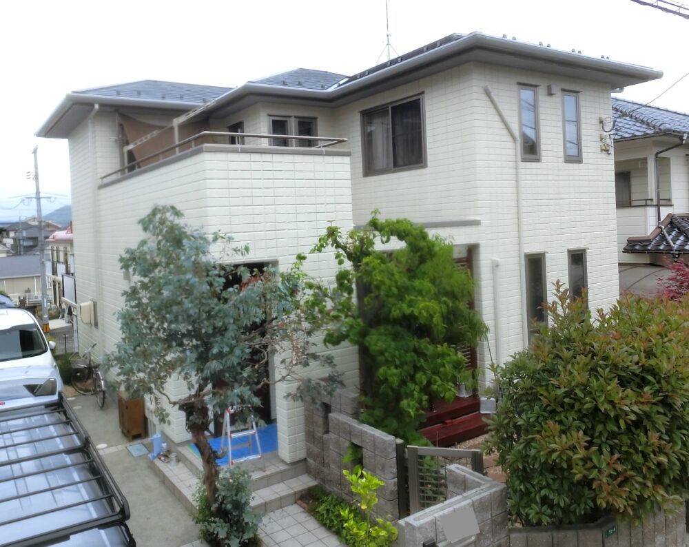 【東広島市】外壁屋根塗装工事 塩ビシート防水工事　O様邸