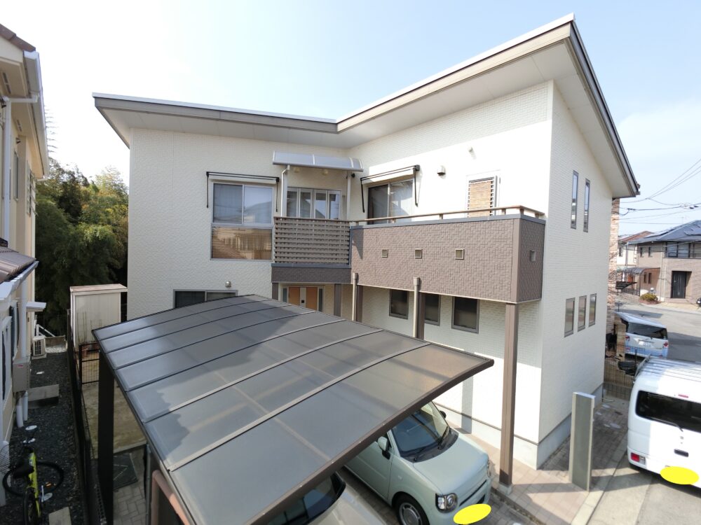【広島市南区】外壁塗装工事 FRP防水工事 T様邸