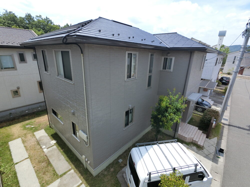 【東広島市】外壁屋根塗装工事　K様邸